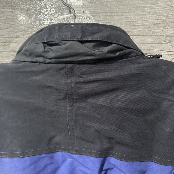Vintage Carhartt Men 2XL Blue Anorak Rain Jacket Coat Mesh Lined Workwear - Picture 9 of 15